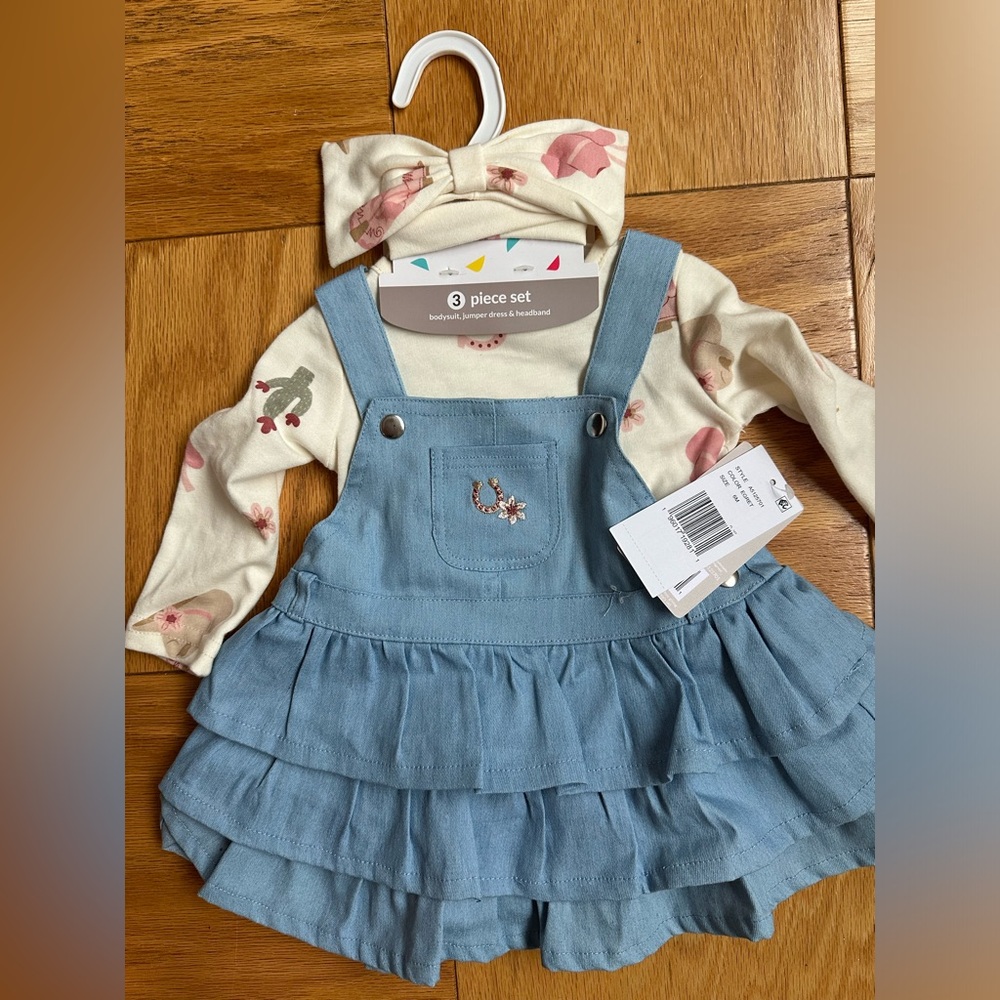 Brand new with tags! 3 piece cowgirl set